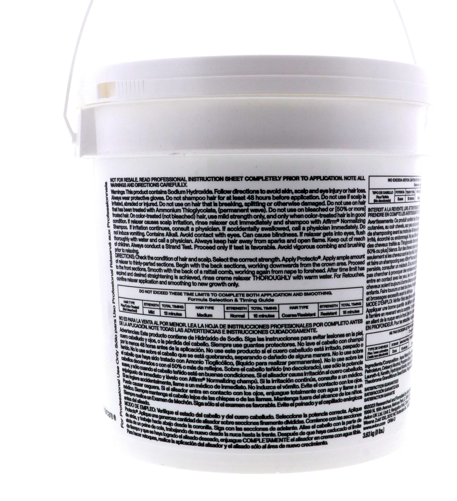 Avlon Affirm Creme Relaxer Normal, 128 oz 2 Pack