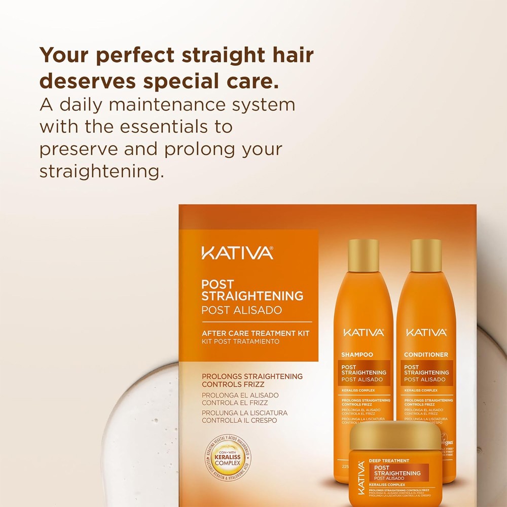 KT POST ALI KIT X3 Formaldehyde-Free Keratin Hair Straightening Treatment