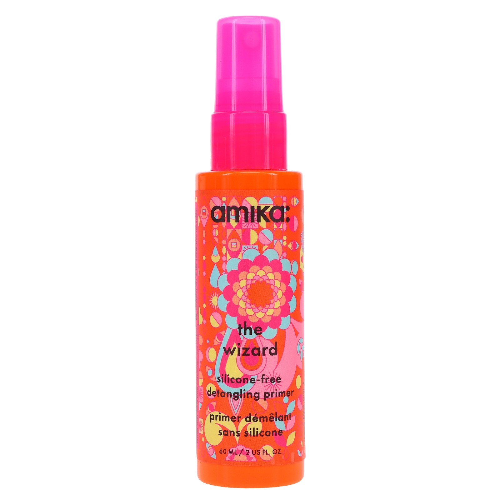 Amika The Wizard Silicone-Free Detangling Primer 2 oz 2 Pack