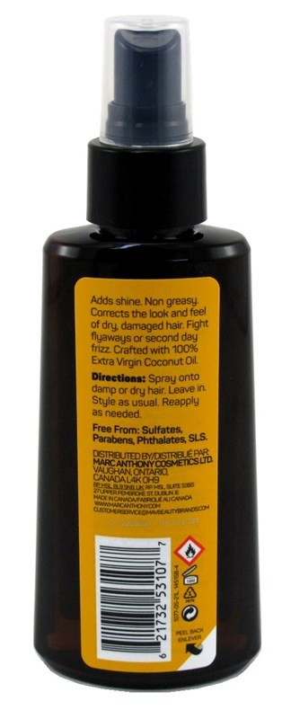 Marc Anthony Coconut & Shea Dry Styling Oil 4.06 Ounce Pump