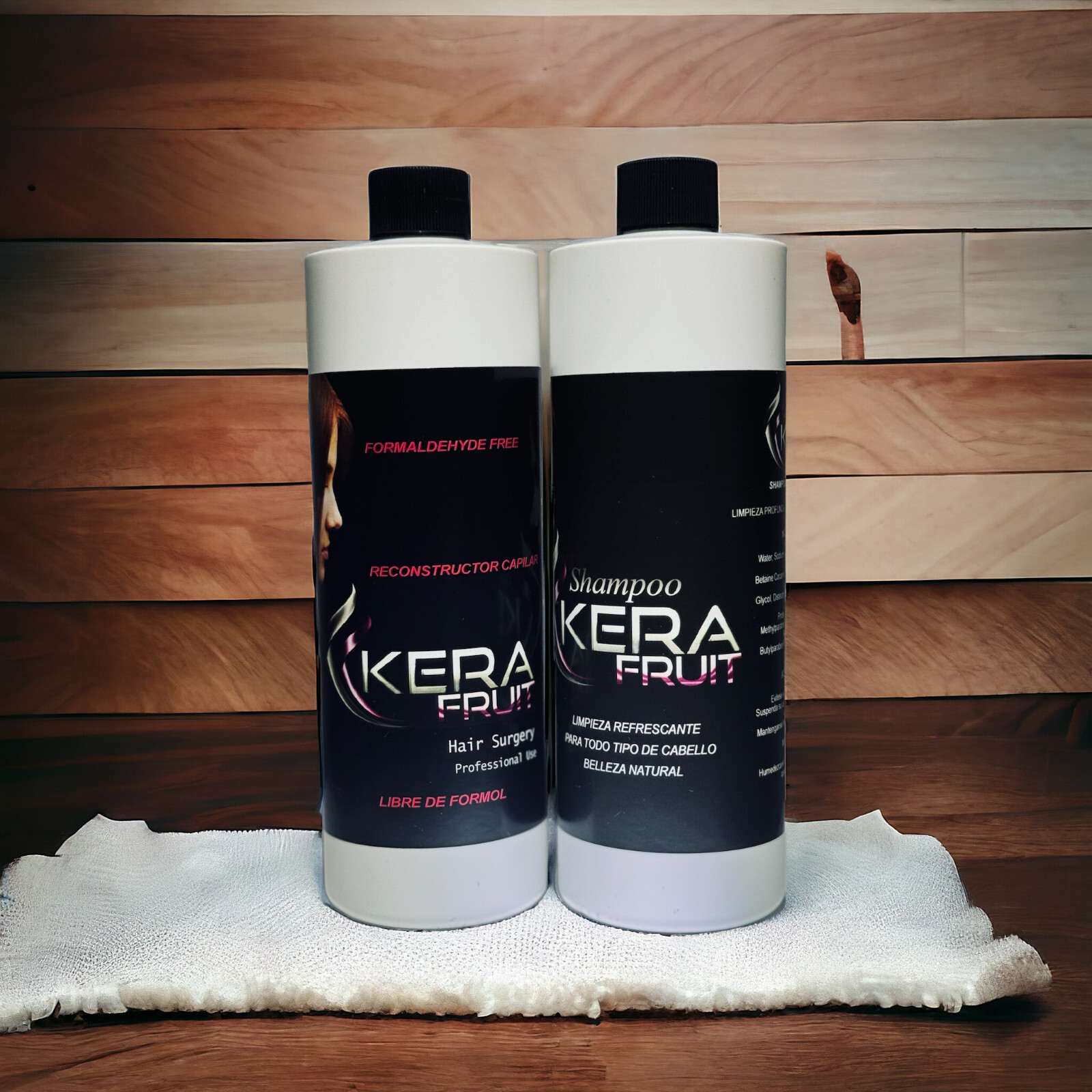 Cirugia Capilar sin Formol Kera Fruit Formaldehyde Free Anti Frizz Hidratacion
