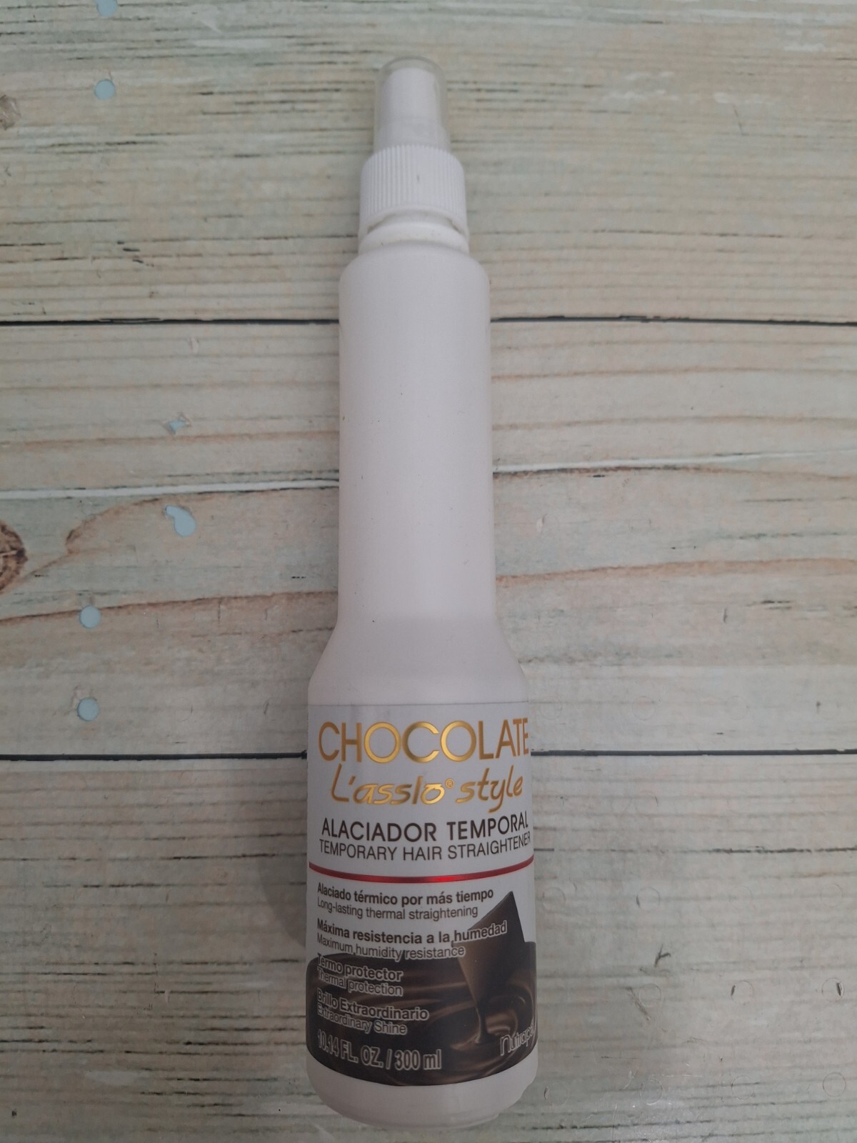 TEMPORARY HAIR STRAIGHTENER L’ASSIO STYLE CARE SHAMPOO 10.1OZ CHOCOLATE