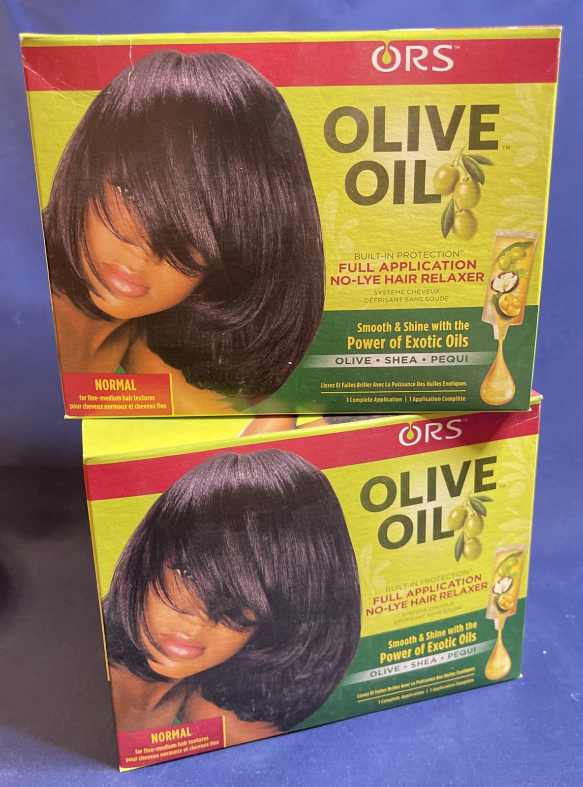 Lot Of 2- ORS Full Application No Lye Hair Relaxer – Normal Strength