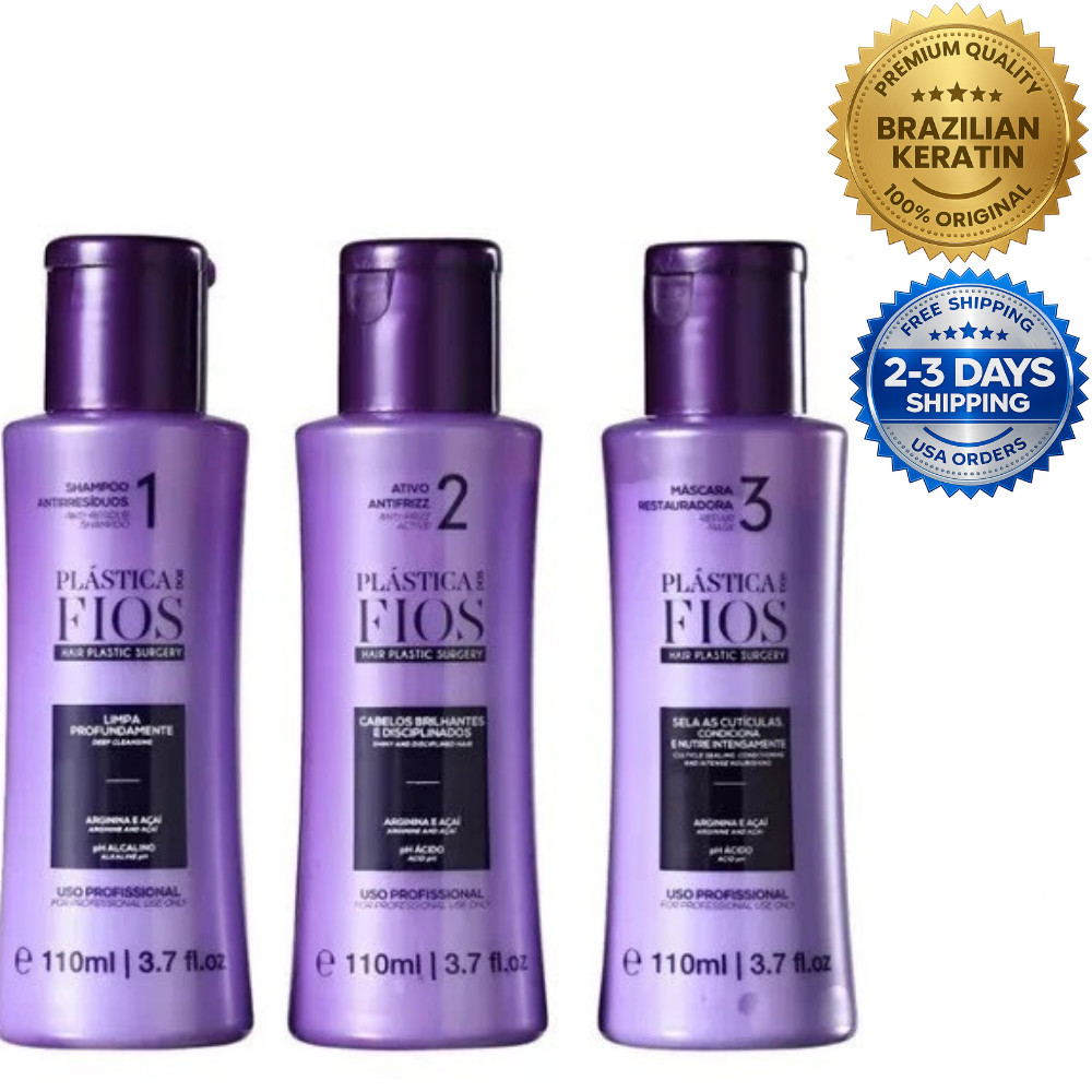 Cadiveu Plastica Dos Fios Brazilian Keratin Hair Treatment 110ml