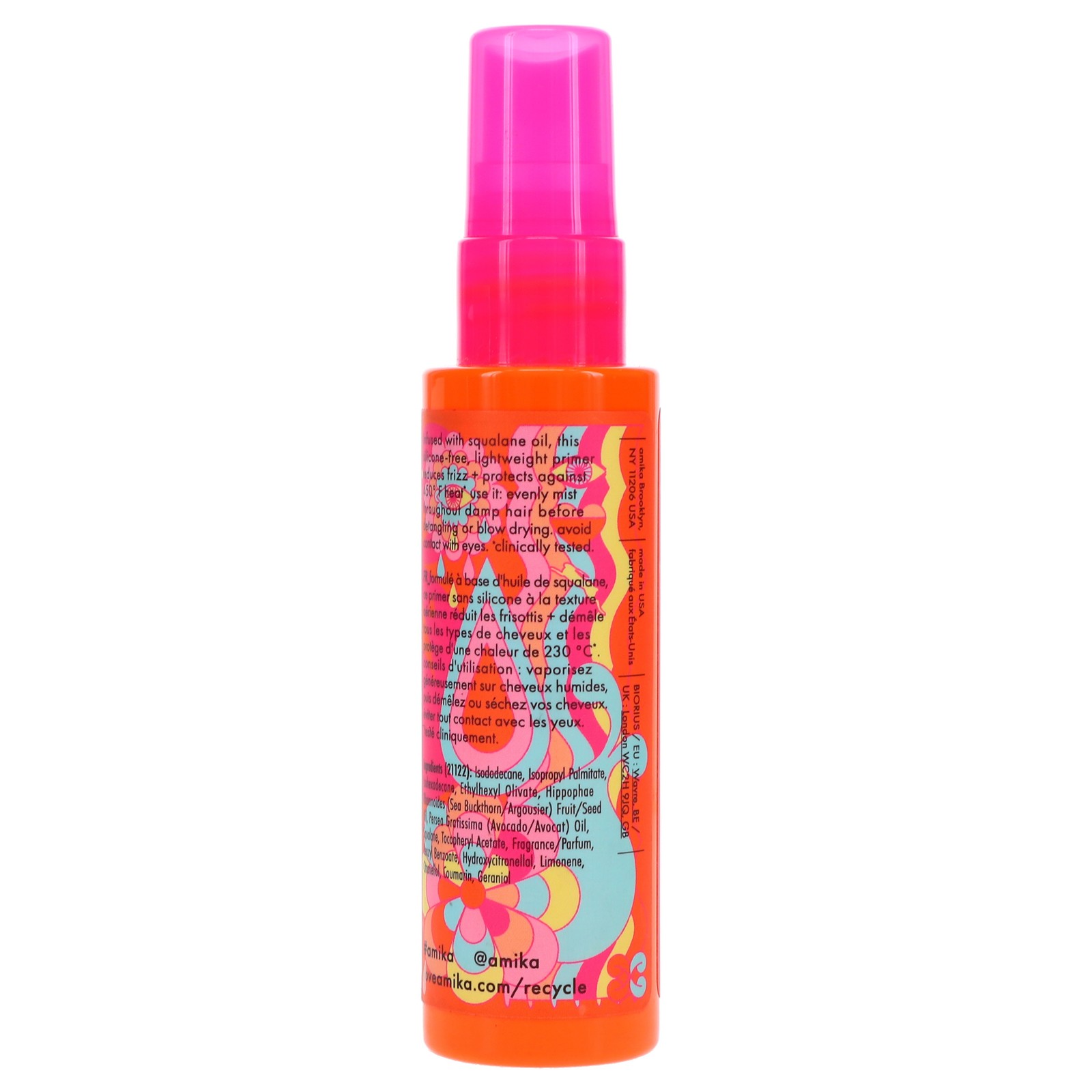 Amika The Wizard Silicone-Free Detangling Primer 2 oz 2 Pack