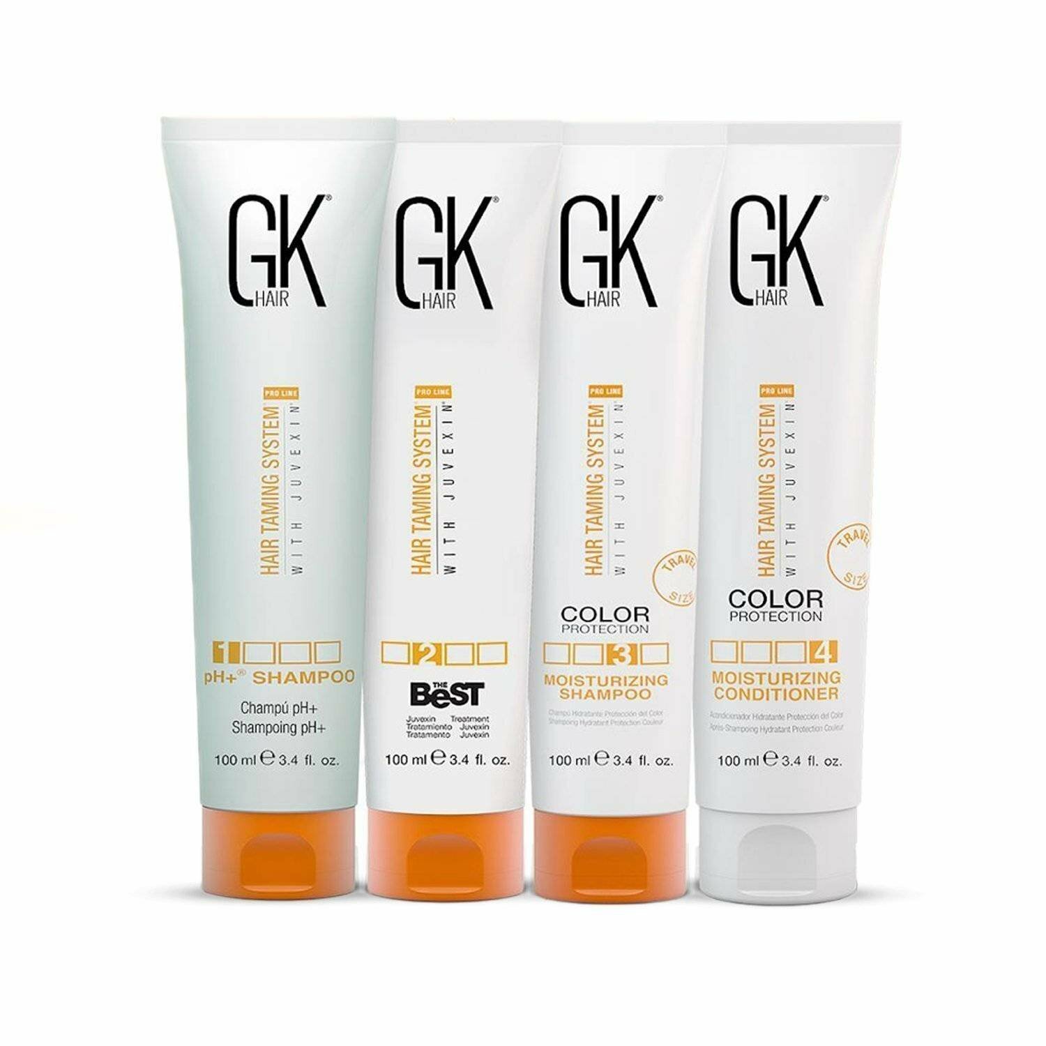 GK HAIR Keratin Treatment Smoothing Brazilian Complex Blowout Straightening Kits