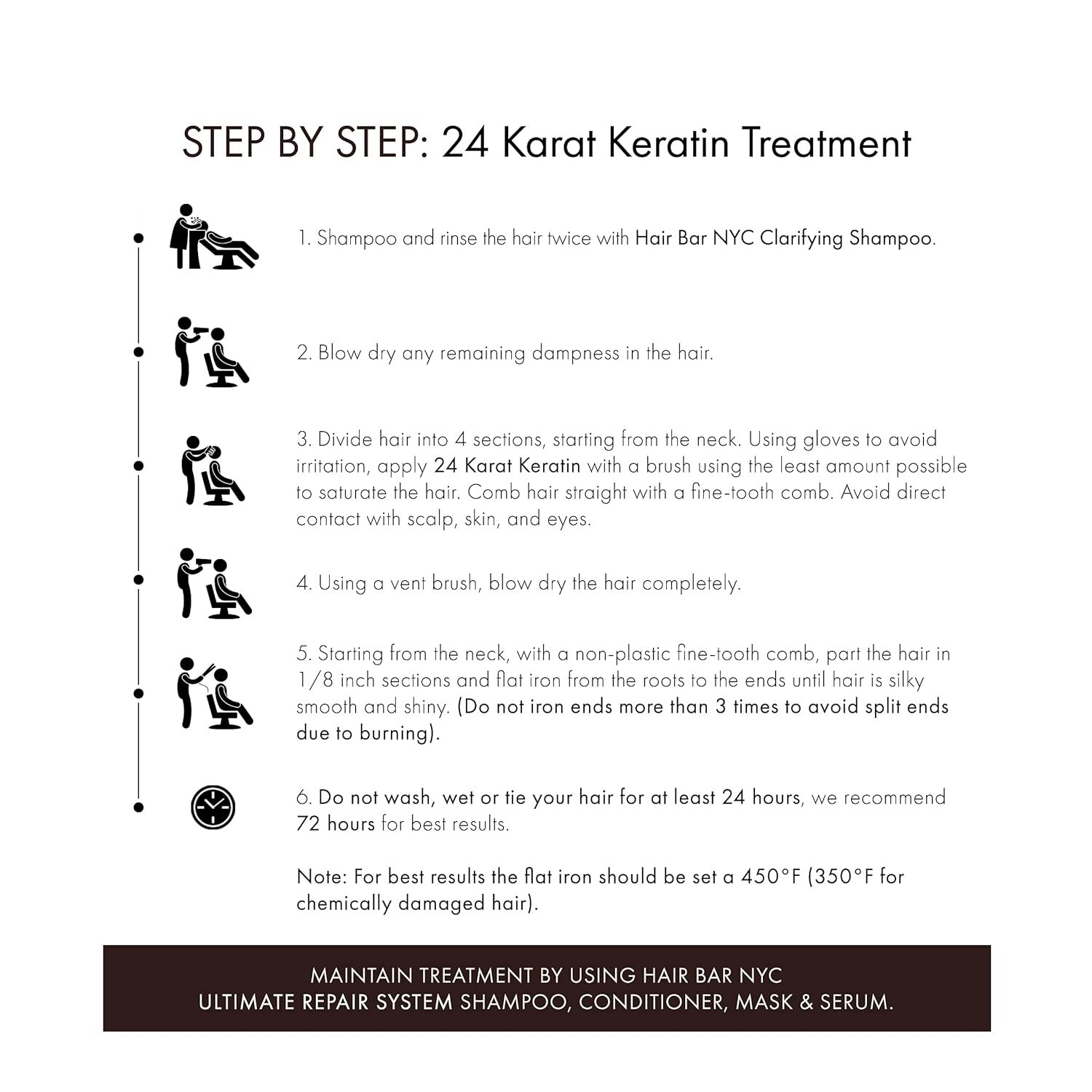 24 Karat Keratin Treatment – 118 ml / 4 fl oz