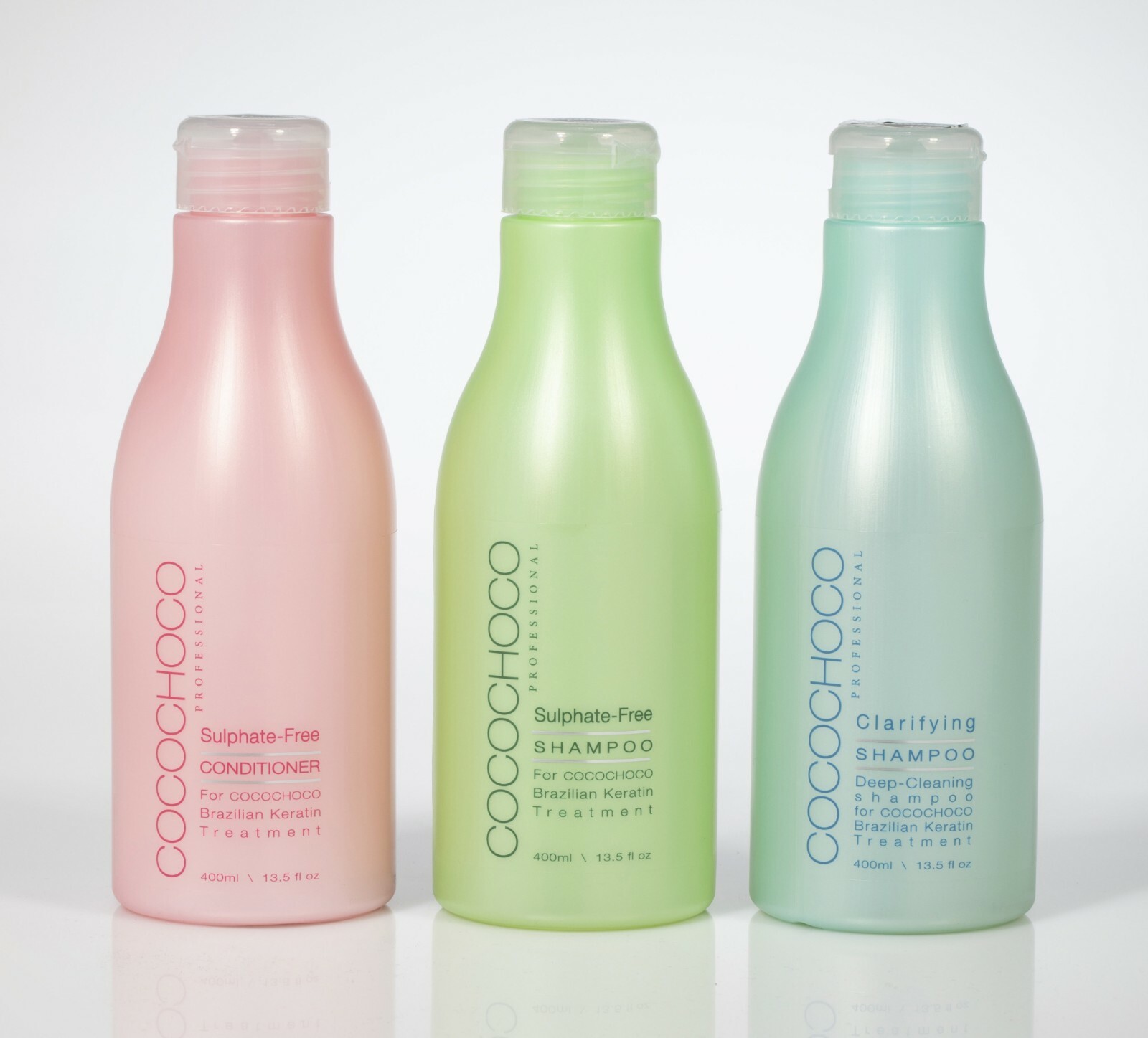 ❤❤ COCOCHOCO Pro SULPHATE FREE SHAMPOO 400ml Straight Hair Keratin Gold Brazil