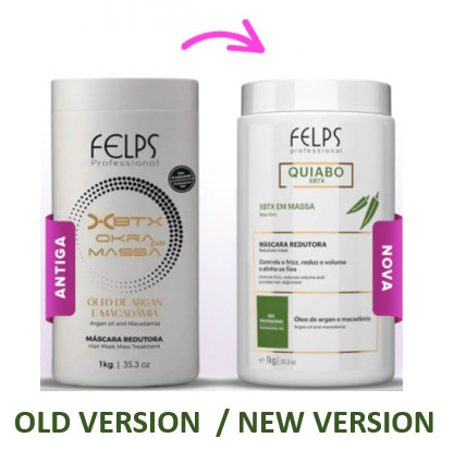 FELPS XBTX MASSA ARGAN MACADAMIA1KG 100 % AUTHENTIC