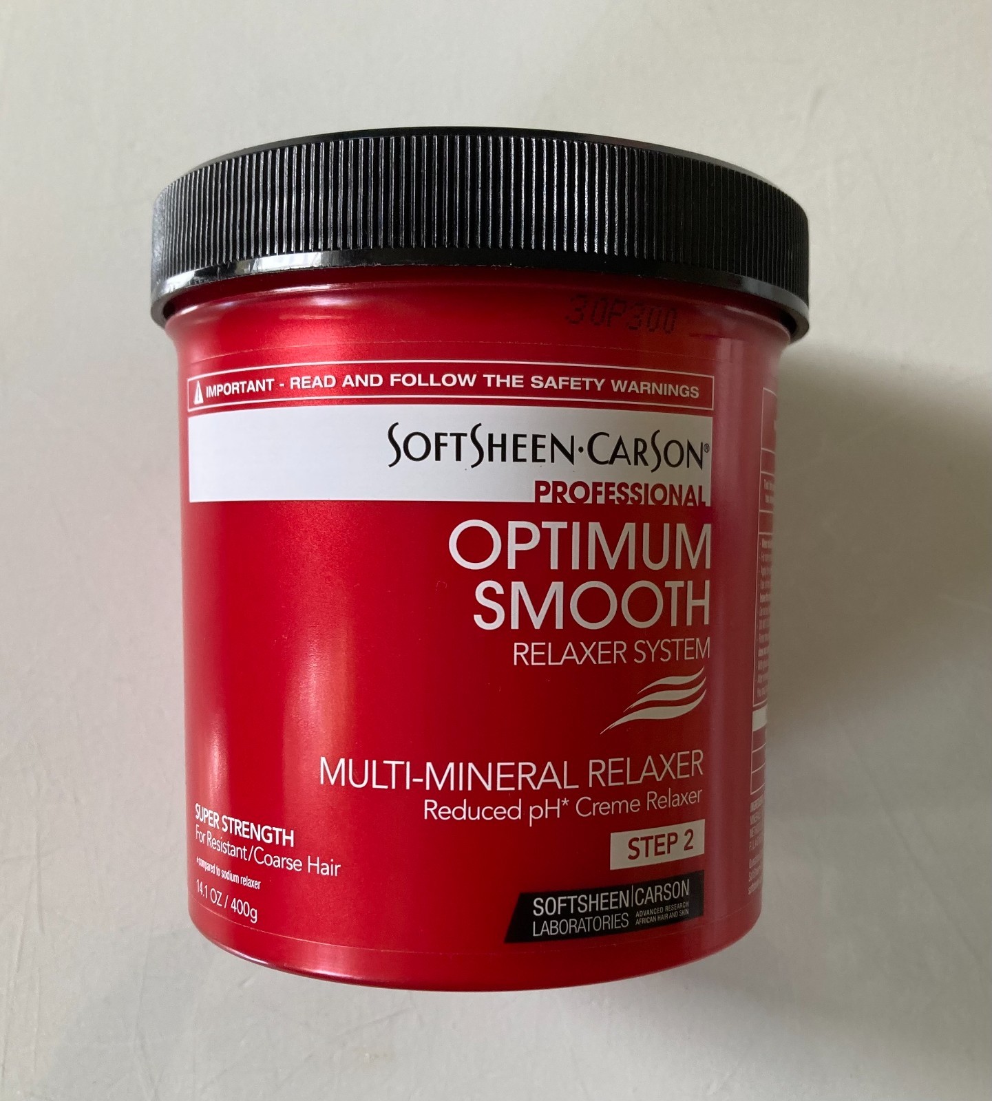 SoftSheen Carson Optimum Smooth Multi Mineral Relaxer SUPER Strength Step 2