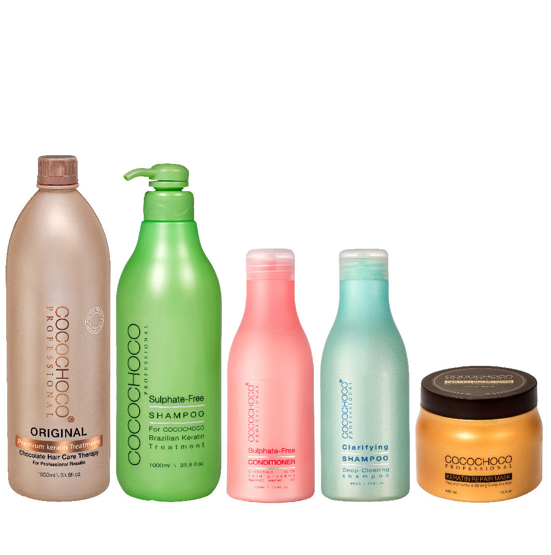 ❤❤ COCOCHOCO ORIGINAL Keratin Treatment 100ml + Shampoo+Conditioner 150ml Style