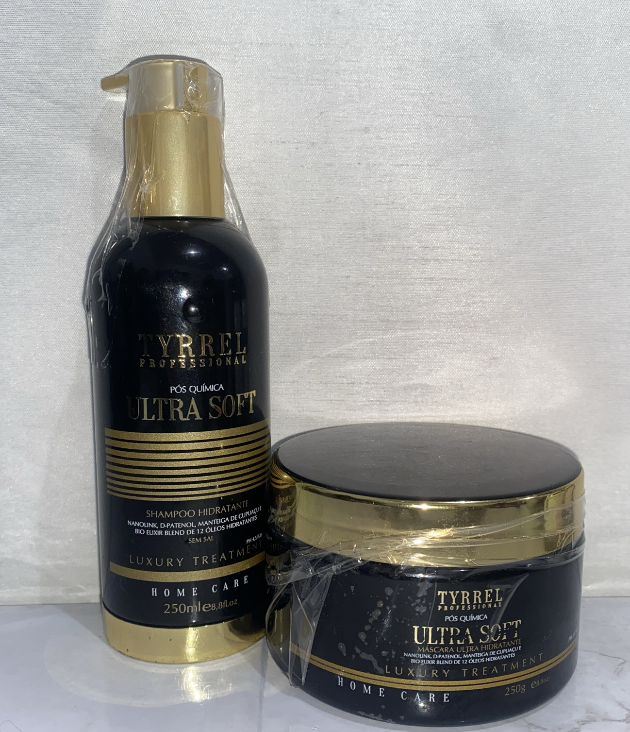 Tyrrel Professional Straightening Kit Shampoo & Mascara Ultra Soft (Hair Mask )
