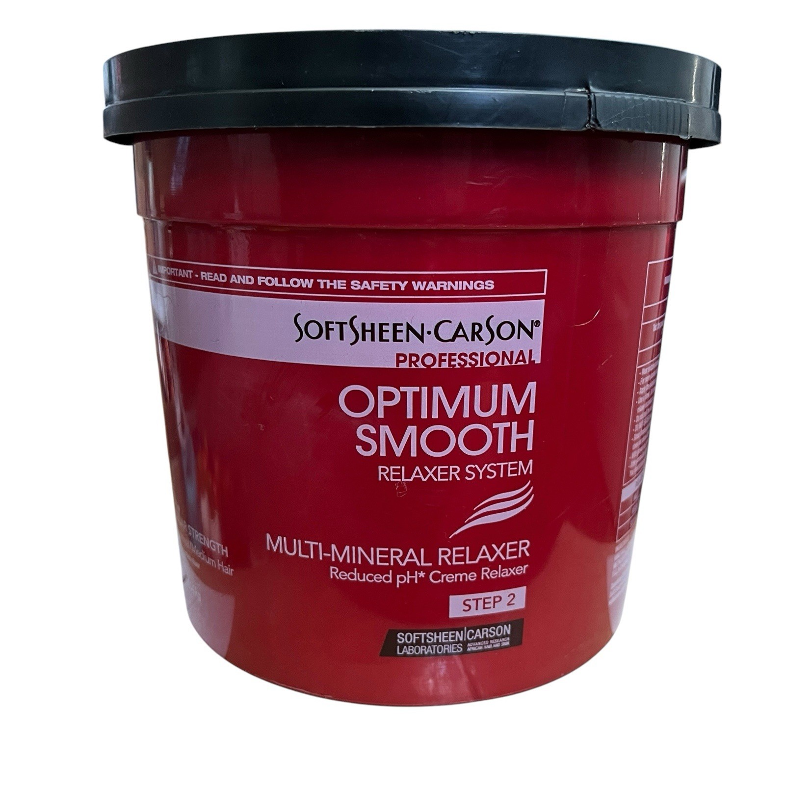(1) SoftSheen Carson – Optimum Smooth Relaxer System Step 2 REGULAR – 4 lbs, New