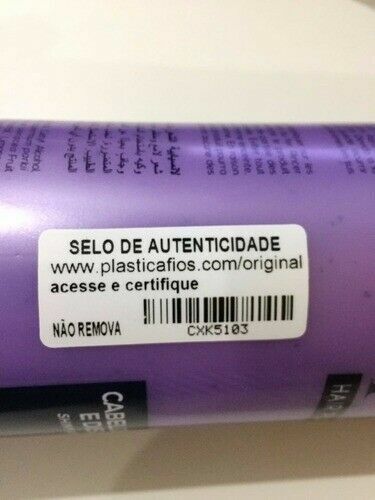 Cadiveu Plastica dos Fios Straightener Brazilian Keratin Hair Treatment 3x 1L