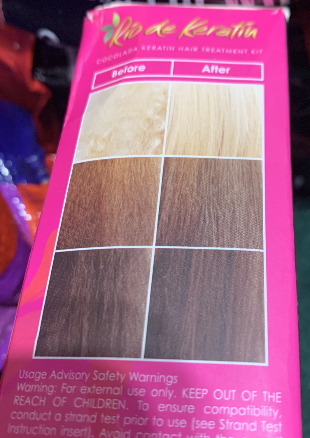 Lasio – Rio De Keratin- Cocolada Keratin Hair Treatment Kit – 1 Application