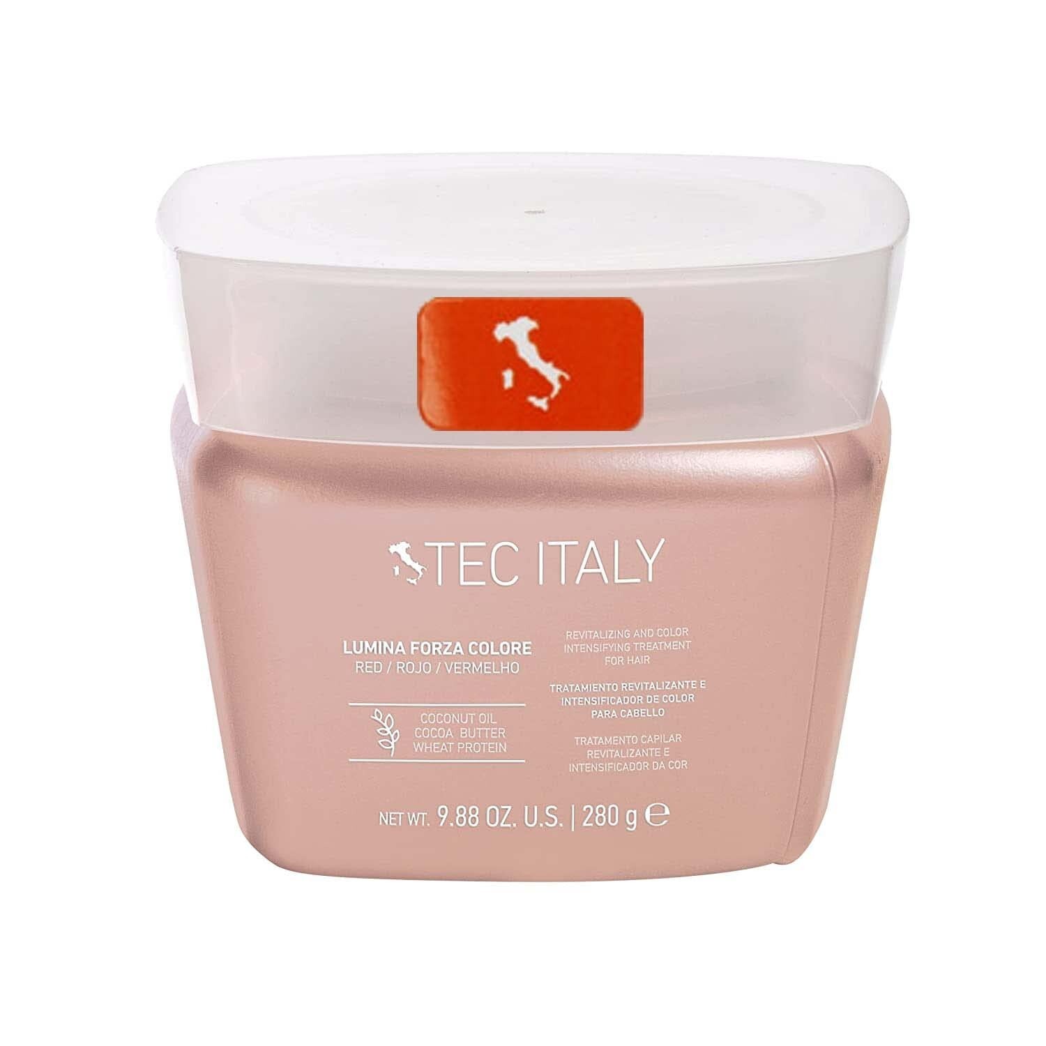 Tec Italy Hair Dimension Lumina Forza Colore Hair Treatment -Red