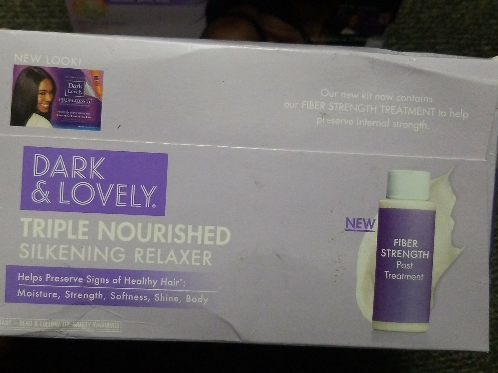 3 Pack DARK & LOVELY Triple Nourished Silkening Relaxer