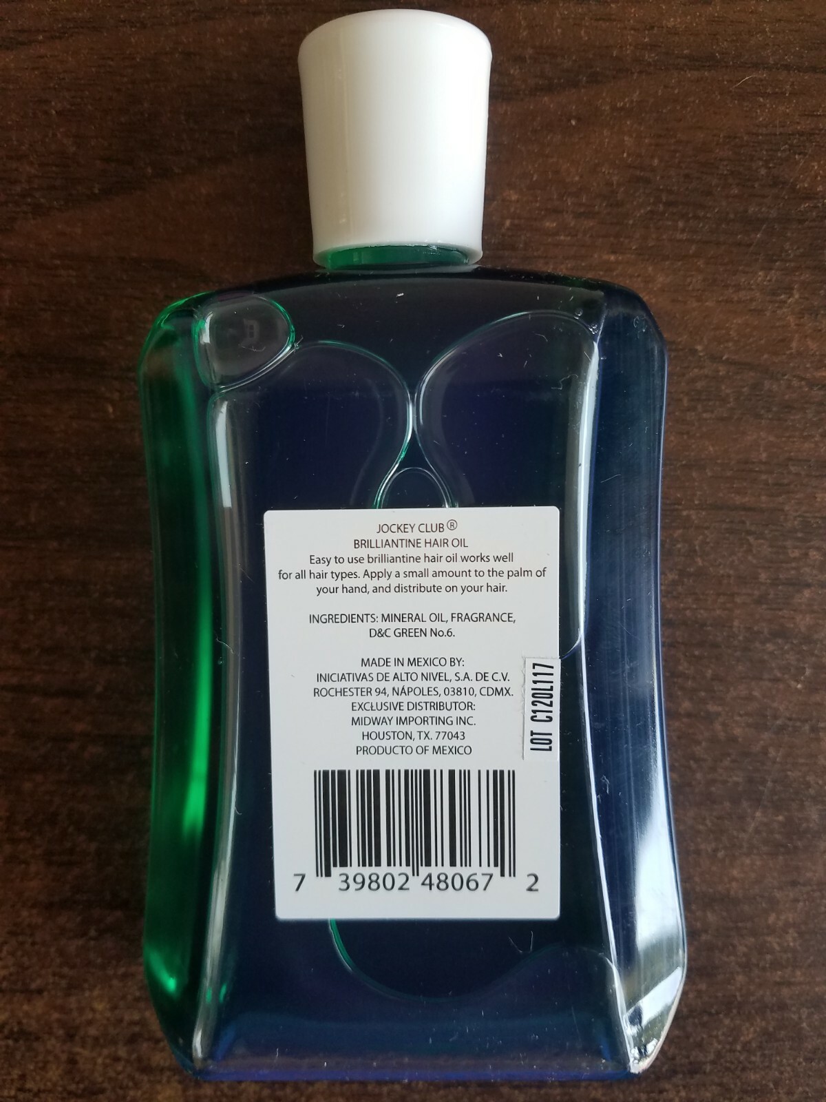 JOCKEY CLUB BRILLANTINE HAIR OIL LAVENDER SCENTED 4 FL OZ 120 ML 100% ORIGINAL