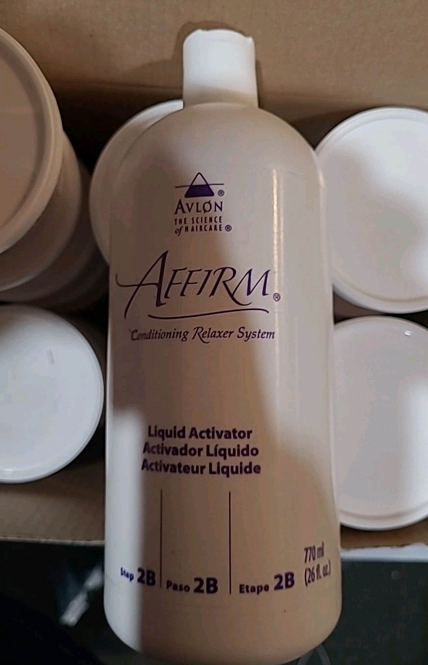 AVLON AFFIRM Sensitive Scalp Creme Relaxer, Conditioning Relaxing System-20 Appl