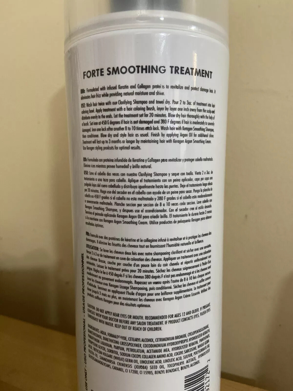 Keragen Keratin Smoothing Treatment Forte 32 oz – Maximum Strenght