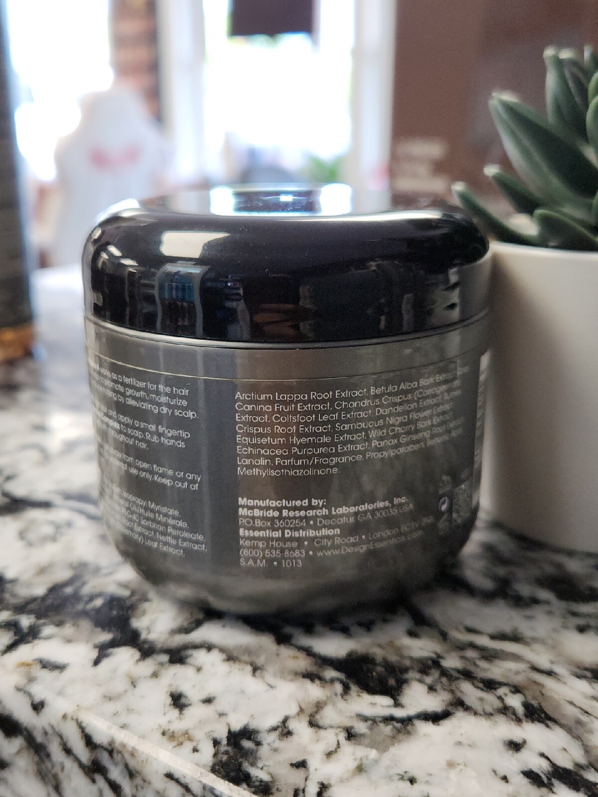 Design Essentials Herbal Complex 4 Hair & Scalp Treatment Relaxed Natural 4 oz