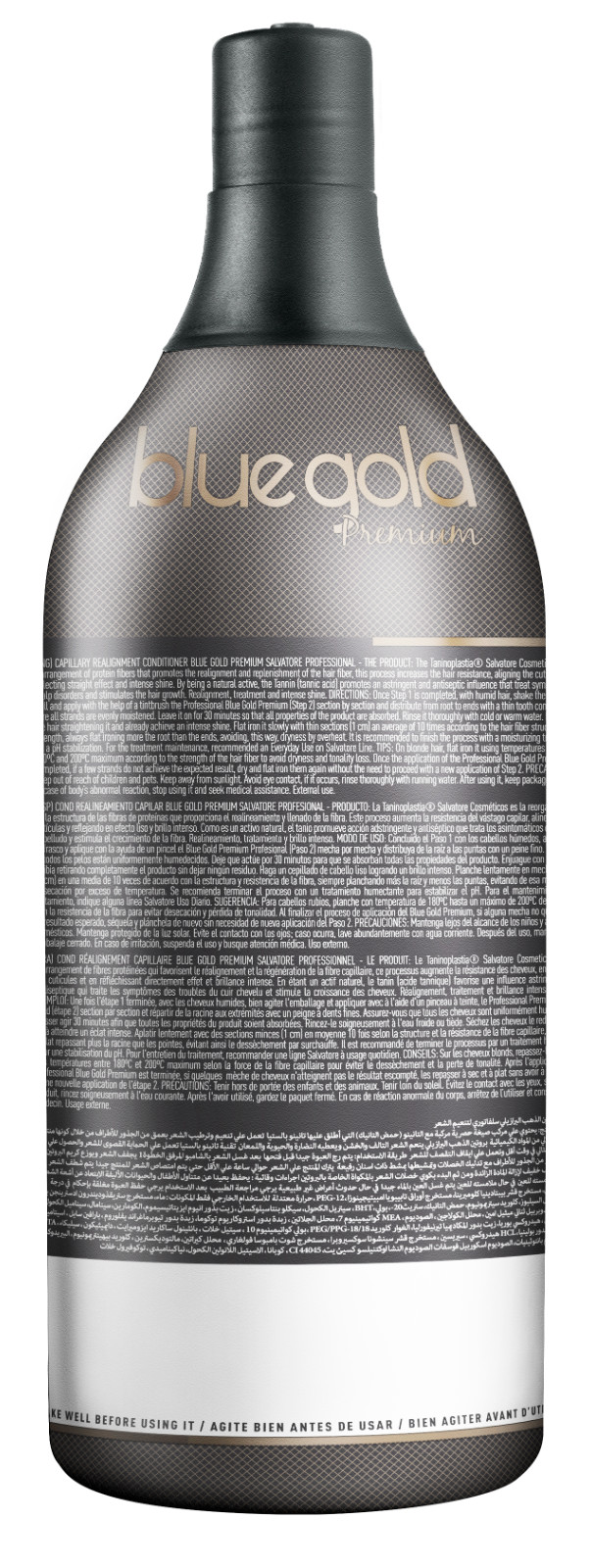 SALVATORE HAIR PRO BLUE GOLD PREMIUM STEP 2 CONDITIONER Only, 33.8 FL OZ