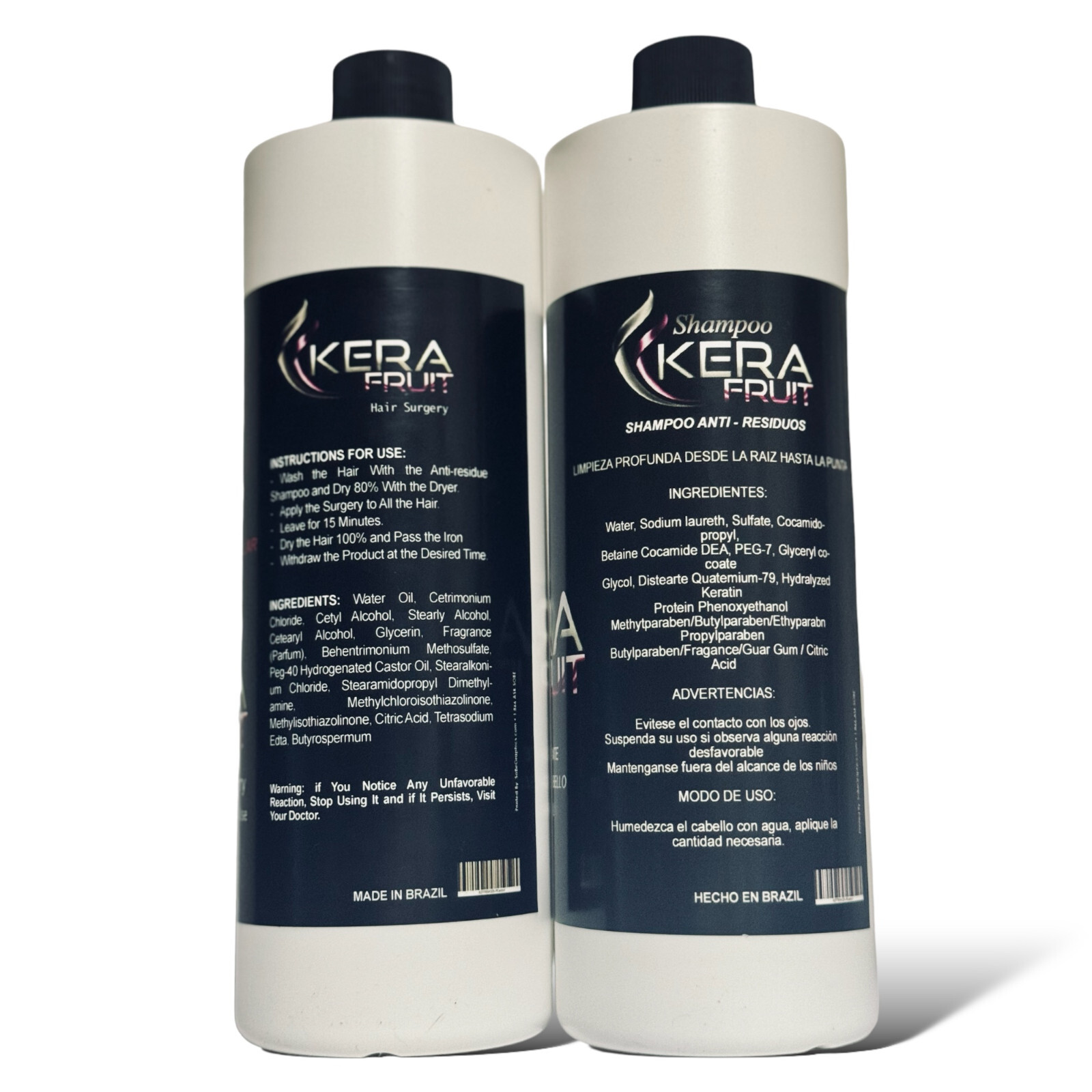 Cirugia Capilar sin Formol Kera Fruit Formaldehyde Free Anti Frizz Hidratacion