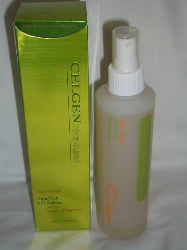 Celgen Hair Clinic HAIR TONER High-Tech Life Science Full Size 6.76 oz New Boxed