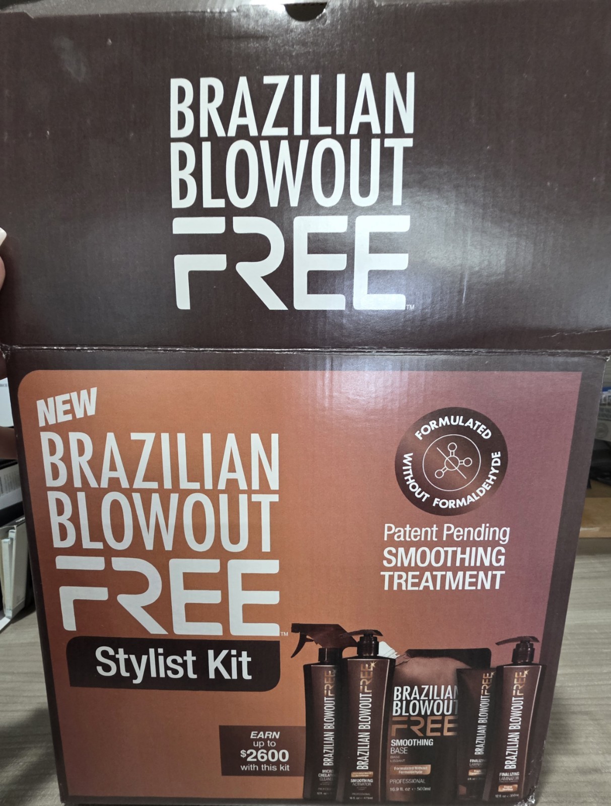 Brazilian blowout free stylist kit
