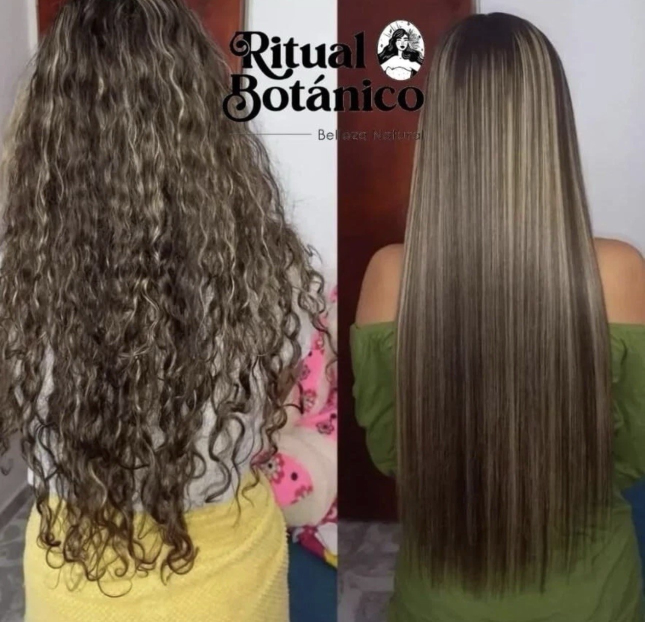 Ritual Botanico Organic Keratin Relaxer Combo With Amino Acids & Natural Oils