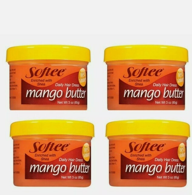( Lot 12) Softee Enriched w/ Shea Mango Butter Hair & Scalp Treatment 3oz Ea New