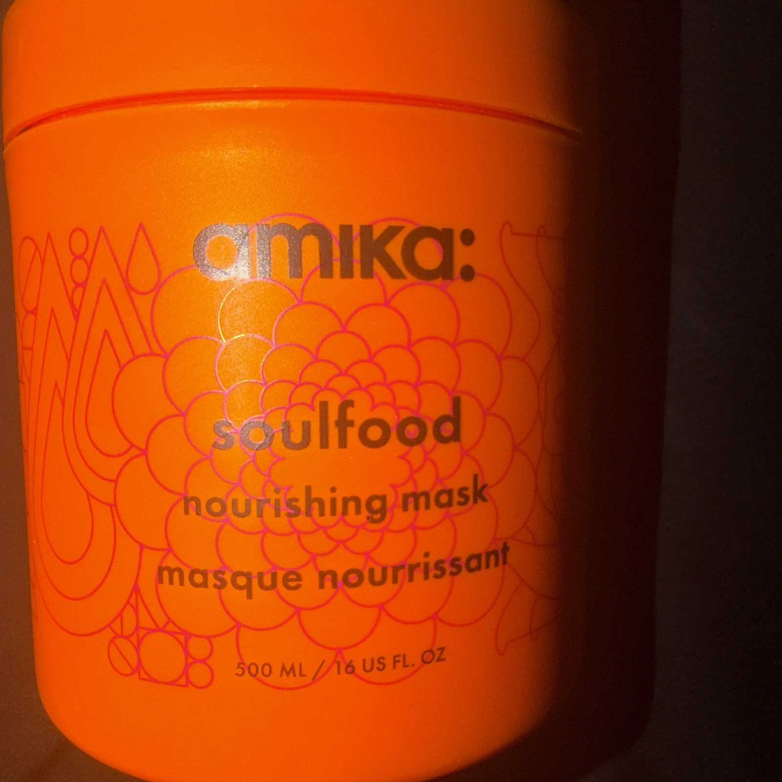Amika Soulfood Nourishing Mask Hair Care 500 ML 16 oz New