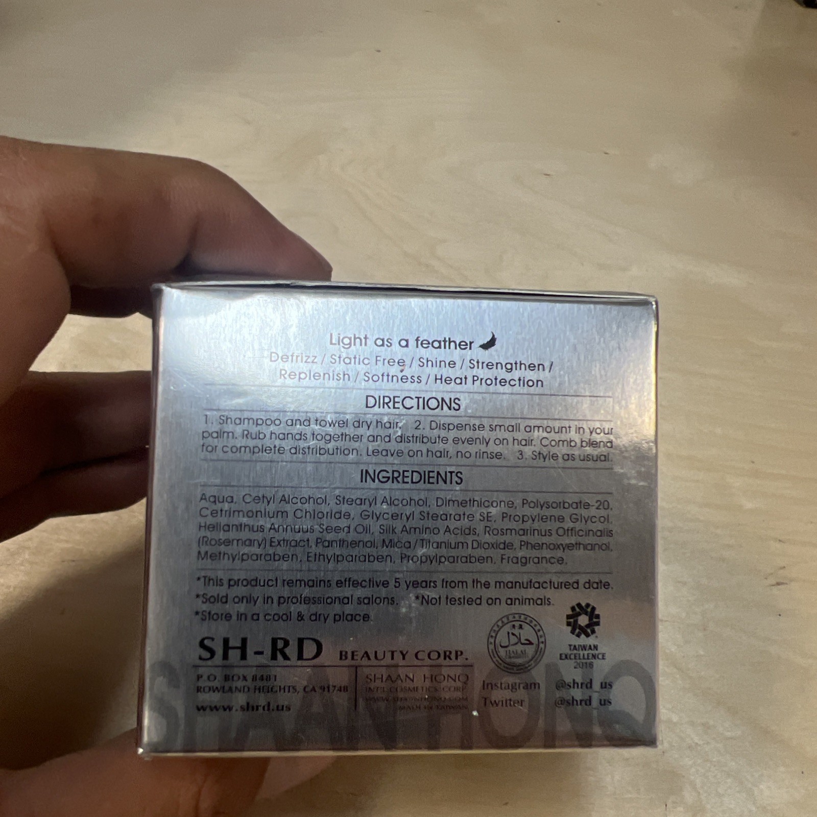 SH-RD Protein Cream exp. 01/2029 New 2.72oz