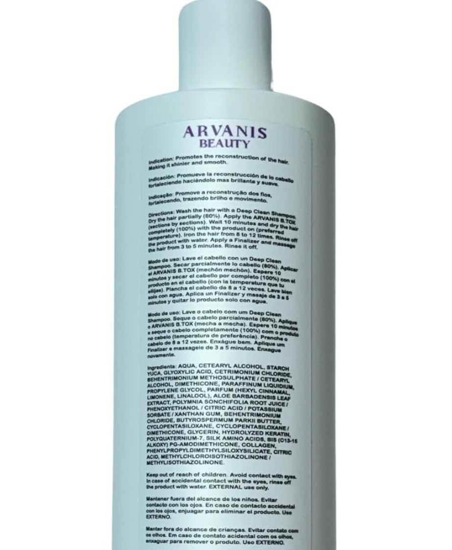 Hair Mask B-Tox Hair Treatment Professional Hair Gloss Blowout 500ml BTox