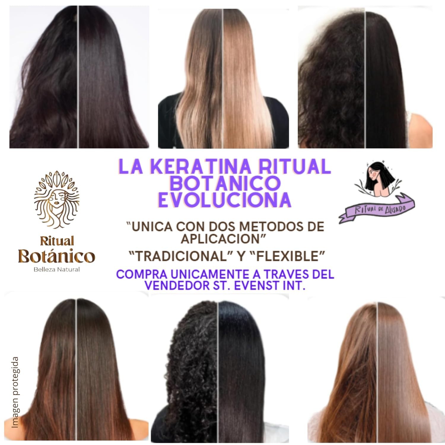 250mL Organic Keratin with 12 Natural Oils – Botox Effect Without Formaldehyde