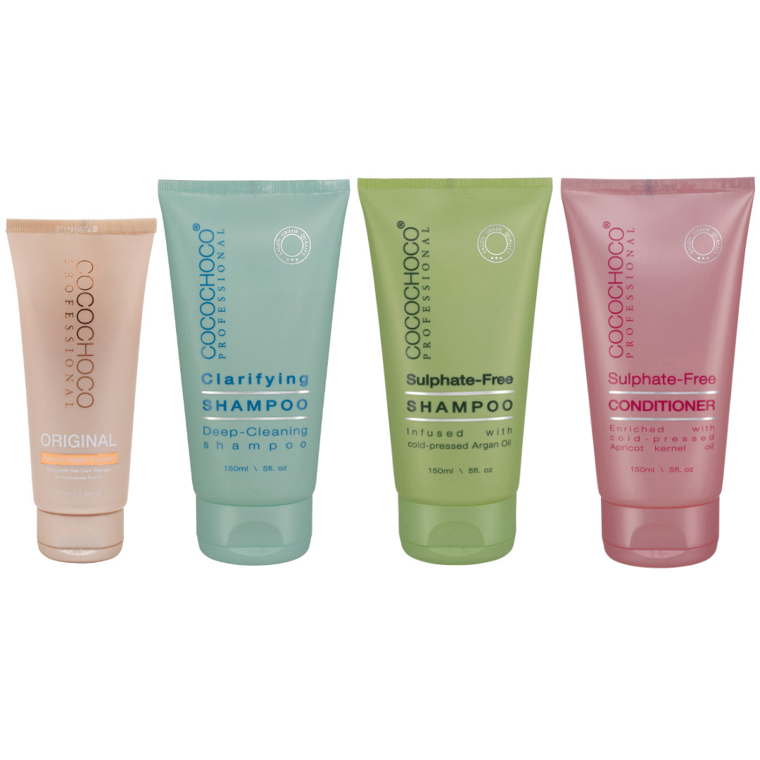 Cocochoco Original Brazilian Keratin Treatment Hair Straightening Complete Kit