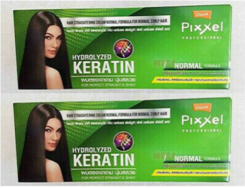 2 x Lolane Hair Permanent Straight Straightener Cream Rebonding NORMAL