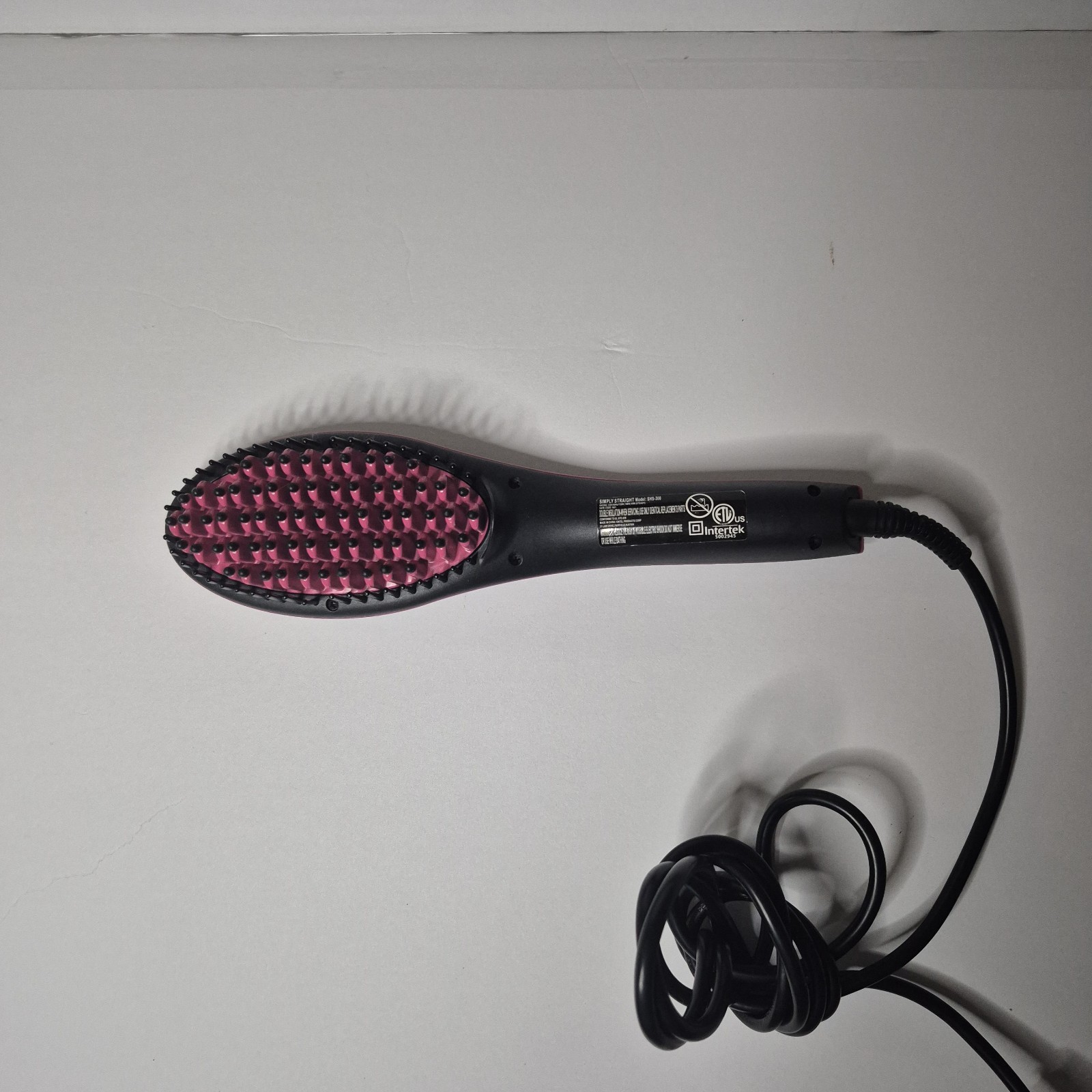 SIMPLY STRAIGHT PROFESSIONAL CERAMIC STRAIGHTENING BRUSH TEMPS TO 450 LED SMC4