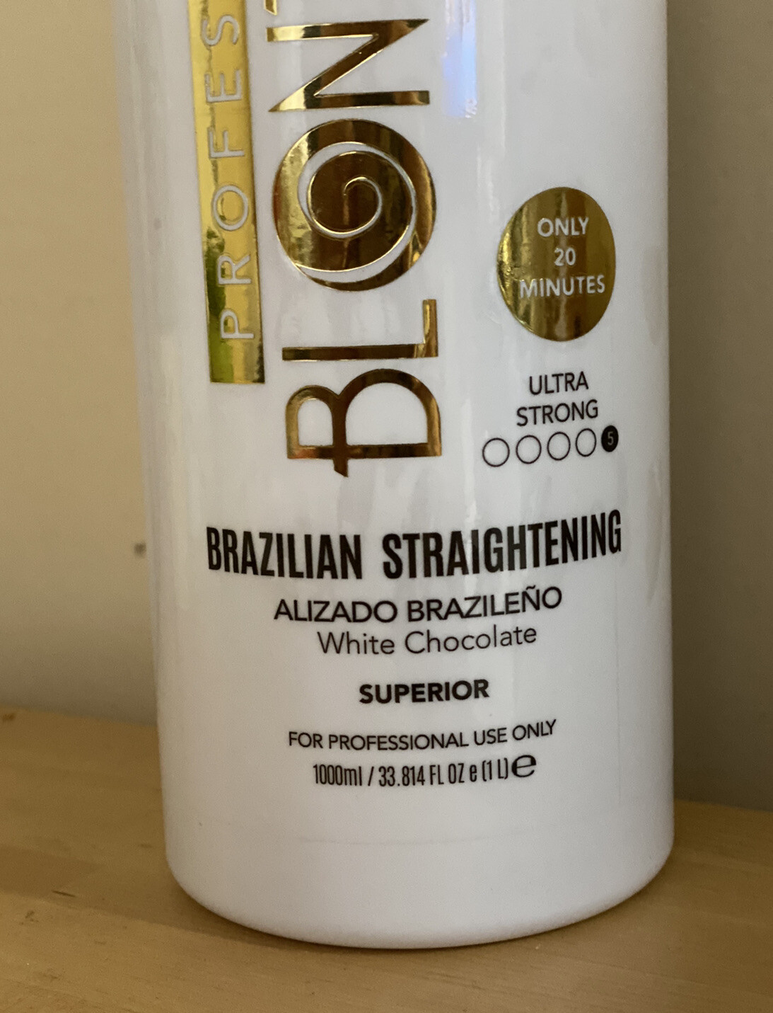 Brazilian Straightening Keratin Treatment White Chocolate ULTRA ATRONG