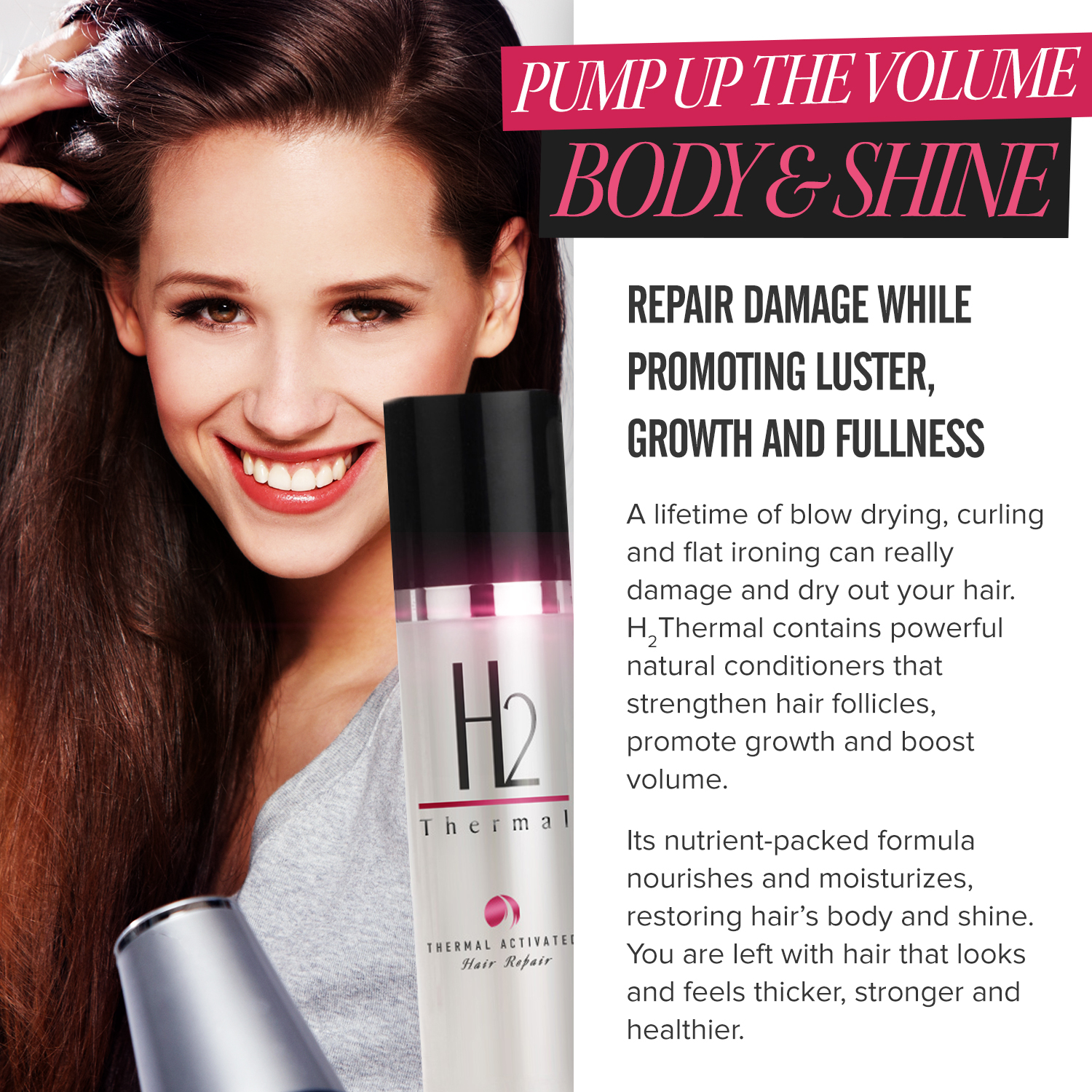 H2Thermal – Thermal Activated Hair Repair Treatment
