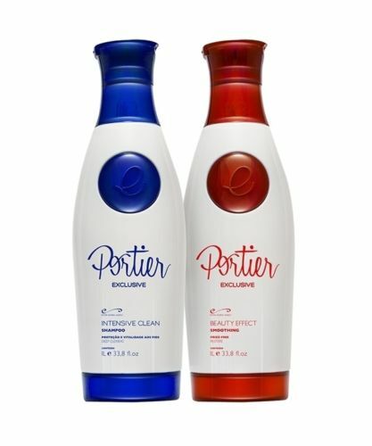 PORTIER EXCLUSIVE KERATIN TREATMENT HAIR 2 X 1 LT. FREE SHIPPING FEDEX OR UPS