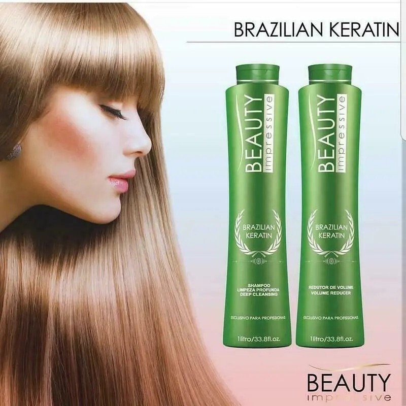 Beauty Impressive Professional Brazilian Keratin Treatment|Sealant 1L/34 Oz