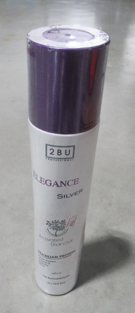 2BU Elegance Silver Treatment Multi Brazilian Protein 0% Formaldehyde 1L NEW