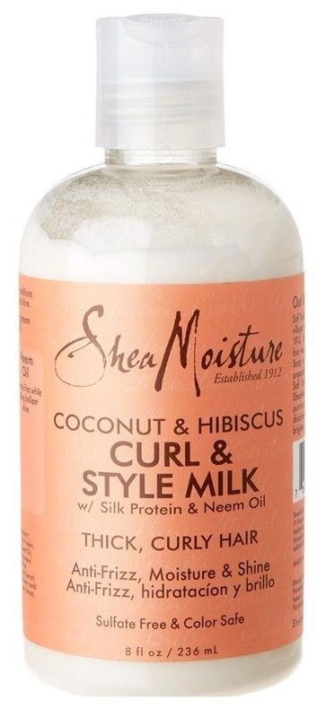 (3 PACK) Shea Moisture Coconut&Hibiscus Curl & Shine Styling Milk 8oz