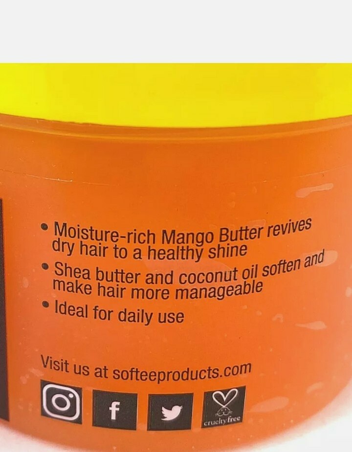 ( Lot 12) Softee Enriched w/ Shea Mango Butter Hair & Scalp Treatment 3oz Ea New