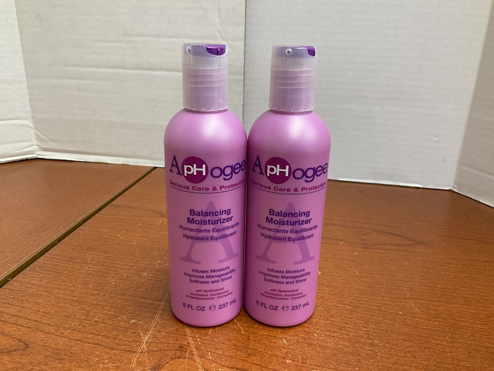 Lot Of 2 Aphogee Balancing Moisturizer 8 Oz