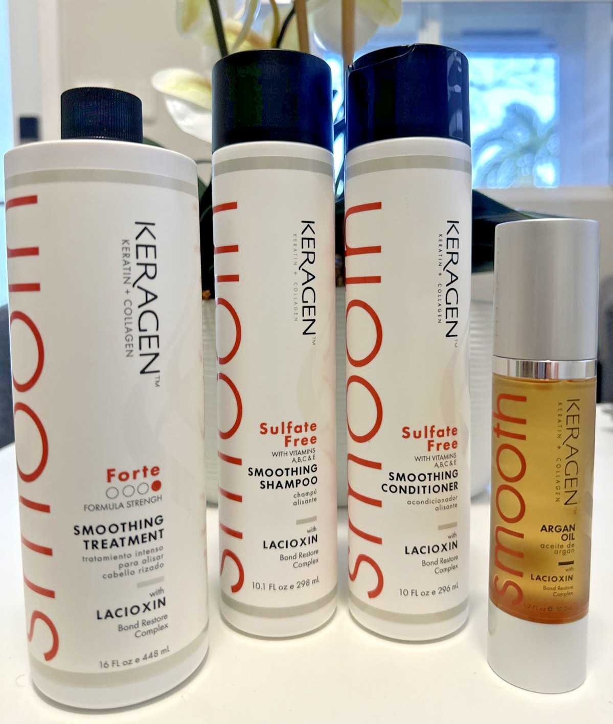 Keragen Keratin Treatment Salon Kit Forte NEW