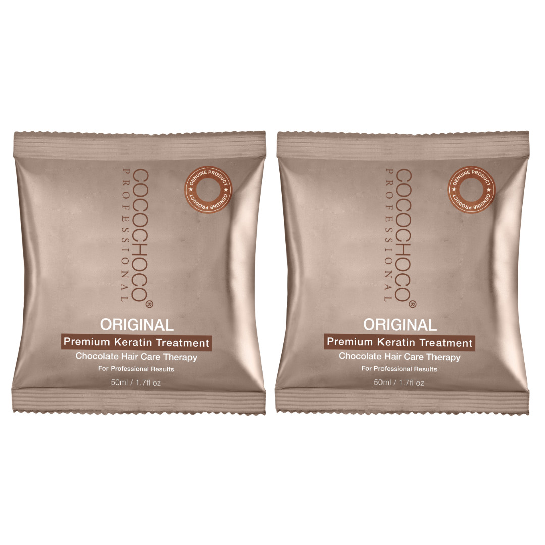 Cocochoco Original Brazilian Keratin Hair Treatment Straightening 50ml (2 PACK)
