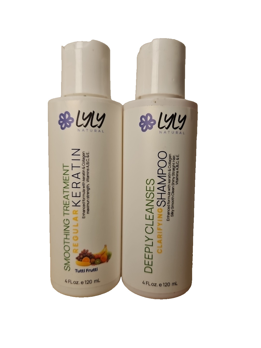 Lyly Natural Regular Keratin, Clarifying Shampoo 4 FL oz e 120 ml