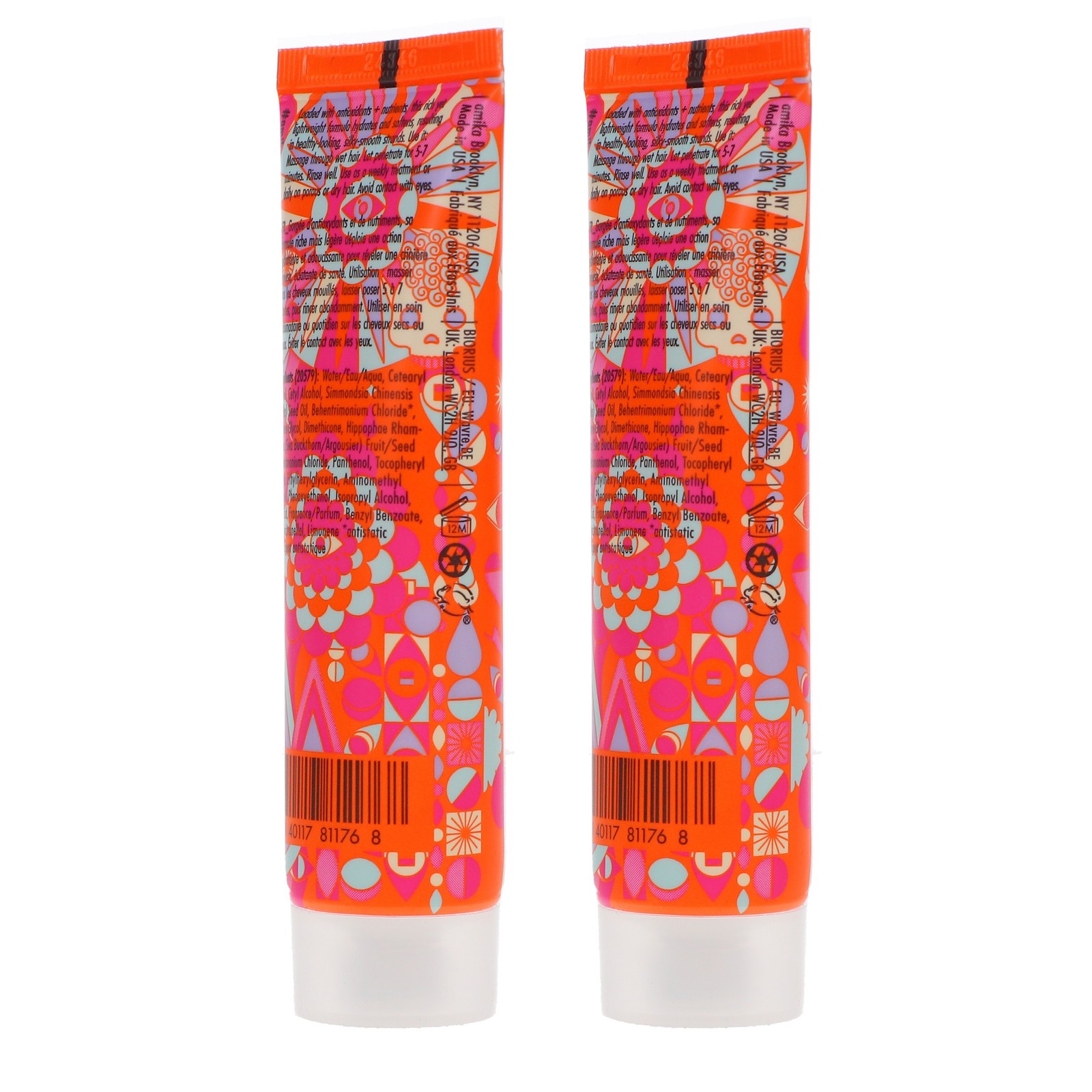 Amika Soulfood Nourishing Mask 1 oz 2 Pack